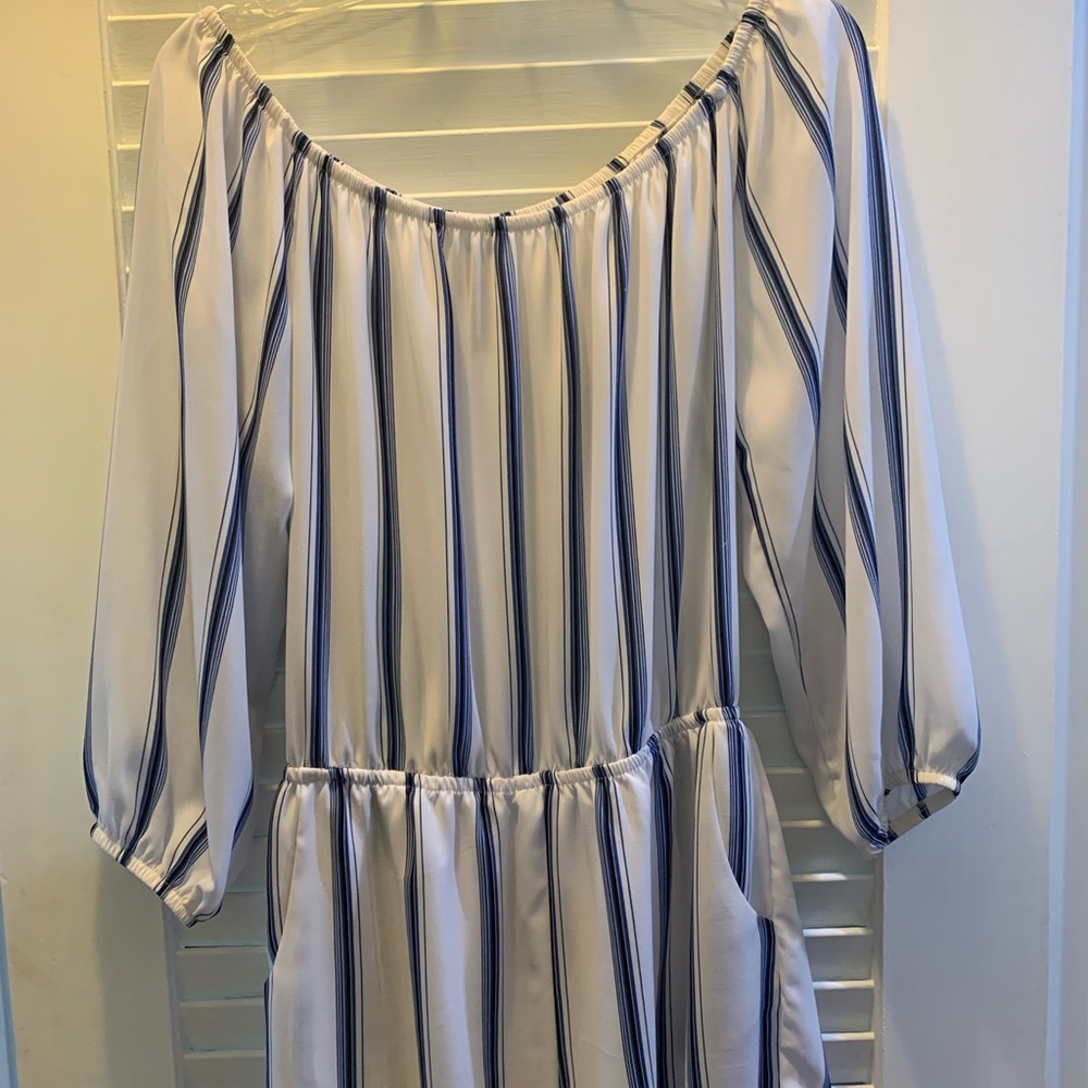 Striped Romper - image 6